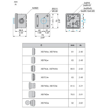 Technical Illustration - Dimensions
