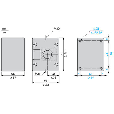Technical Illustration - Dimensions