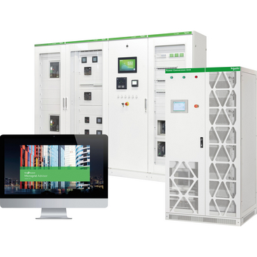 EcoStruxure™ Microgrid Flex Schneider Electric Système de contrôle Microgrid configurable sur commande
