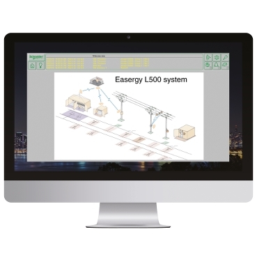 Easergy L500 Schneider Electric MV network remote control system for the Easergy range