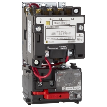 NEMA Type S Motor Starters (8536 8736 8606) Square D Available NEMA size 00-7 for non-reversing and NEMA size 00-5 for reversing electric motor applications