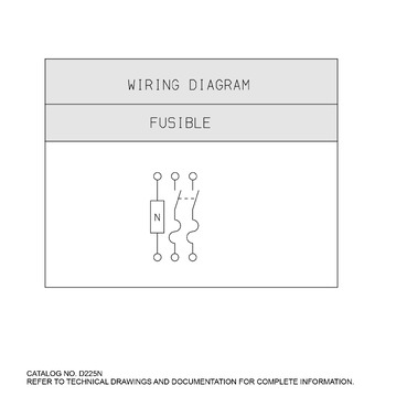Illustration: Wiring Diagram for D225N Safety Switch