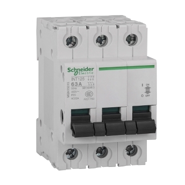 MGN15015 - iNT125隔离开关, 400V， 63A， 3P | 施耐德电气