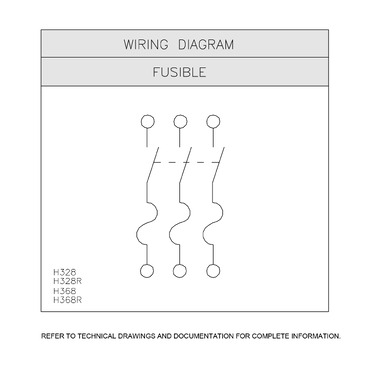 Illustration: Wiring Diagram for H328 H328R H368 and H368R