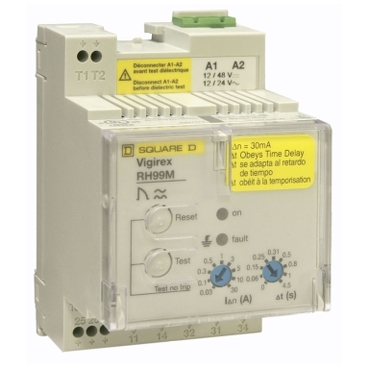 Vigirex Ground-fault Relay System Square D Vigirex Ground-fault Relay System