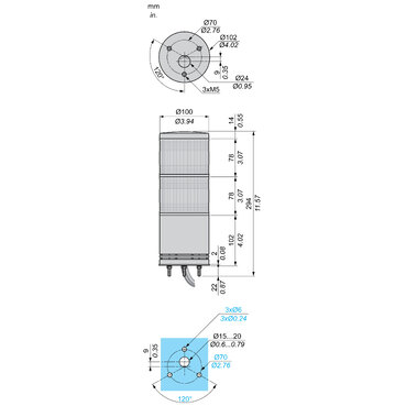 Technical Illustration - Dimensions