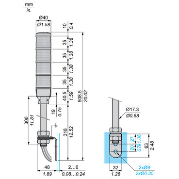 Technical Illustration - Dimensions