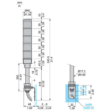 Technical Illustration - Dimensions