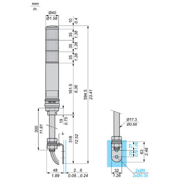 Technical Illustration - Dimensions