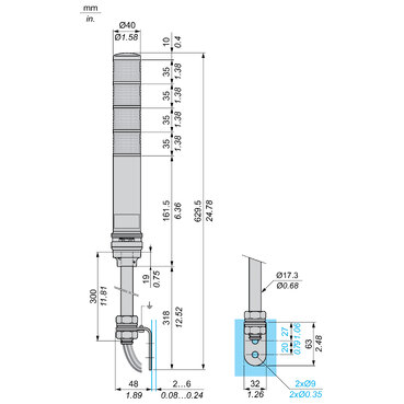 Technical Illustration - Dimensions