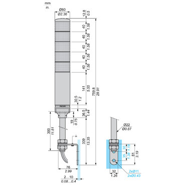 Technical Illustration - Dimensions