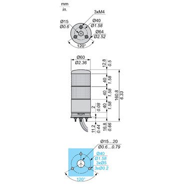 Technical Illustration - Dimensions