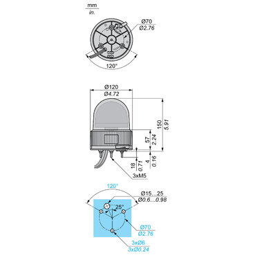 Technical Illustration - Dimensions