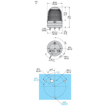 Technical Illustration - Dimensions