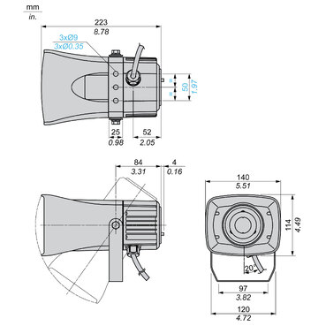 Technical Illustration - Dimensions