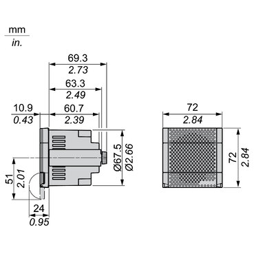 Technical Illustration - Dimensions
