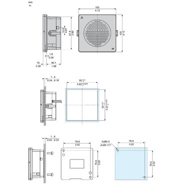 Technical Illustration - Dimensions