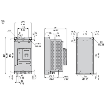Technical Illustration - Dimensions