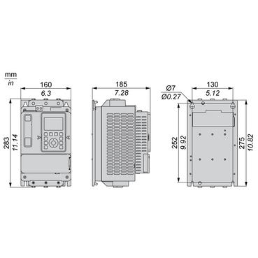 Technical Illustration - Dimensions