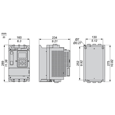 Technical Illustration - Dimensions