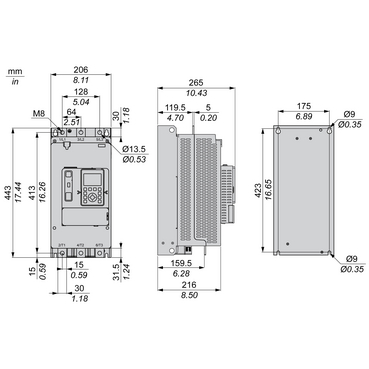 Technical Illustration - Dimensions