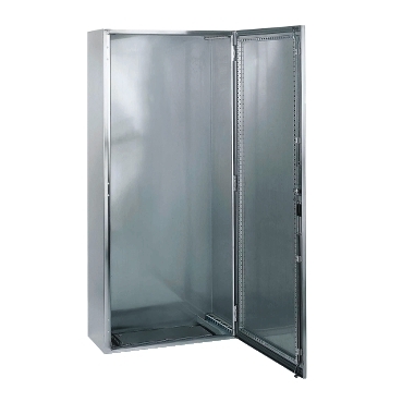 Stainless-steel floor-standing enclosures