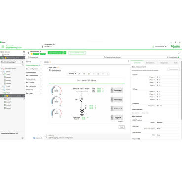 Configuration software for protective relays