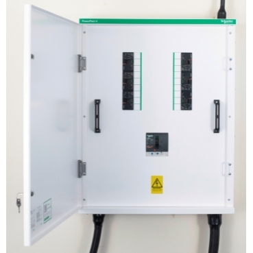 Panelboards rated up to 250A, for use with ComPact NSXm as outgoing devices