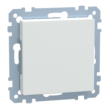 391619 - Blindabdeckung, polarweiß glänzend, System M | Schneider 