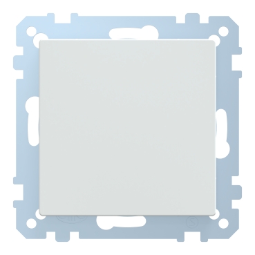 391619 - Blindabdeckung, polarweiß glänzend, System M | Schneider  