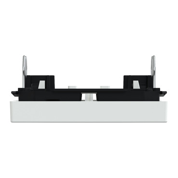 432825 - Wippe mit rechteckigem Symbolfenster, aktivweiß glänzend  