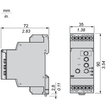 Technical Illustration - Dimensions