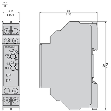 Technical Illustration - Dimensions