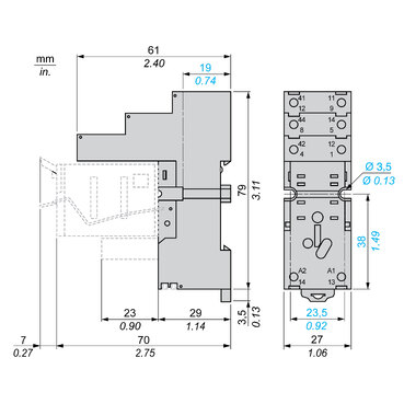 Technical Illustration - Dimensions