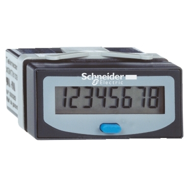 Zelio Count Schneider Electric Räknare för att detektera pulser från bl.a gränslägesbrytare, fotoceller och induktiva givare.