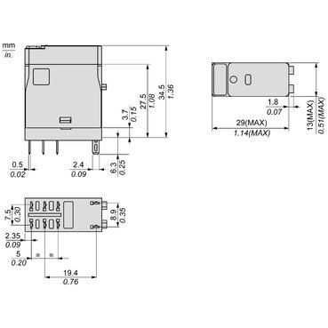 Technical Illustration - Dimensions