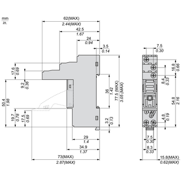 Technical Illustration - Dimensions
