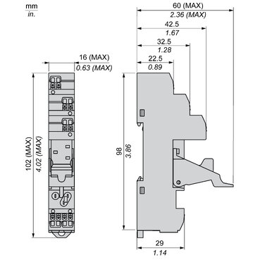 Technical Illustration - Dimensions