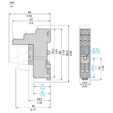 Technical Illustration - Dimensions