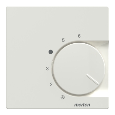 534719 - Zentralplatte für Raumtemperaturregler-Einsatz mit 