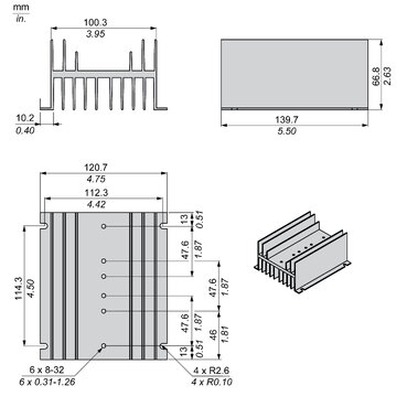 Technical Illustration - Dimensions