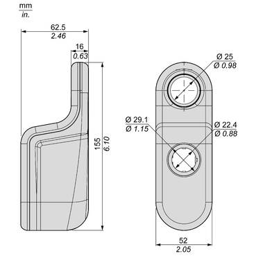 Technical Illustration - Dimensions