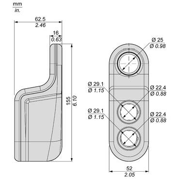 Technical Illustration - Dimensions