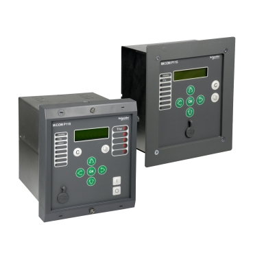 PowerLogic™ MiCOM P115 and P116 Schneider Electric MiCOM P11x relays are a compact solution for all MV applications. Overcurrent and earth fault protection.