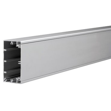 Single compartment aluminium trunking