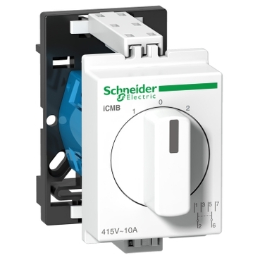 Acti9 iCM B, D, E, C, V, A Schneider Electric Commutateurs rotatifs modulaires.