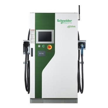 Poste de rechargement rapide pour véhicules électriques Schneider Electric Recharge rapide