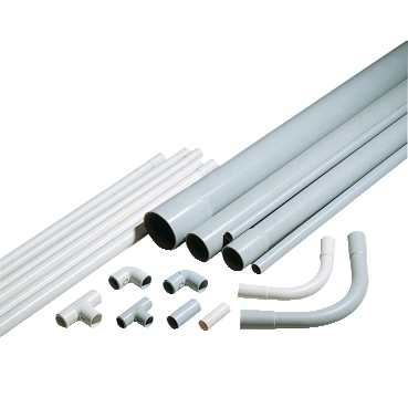 Mureva Flex GT Schneider Electric Conduits flexibles, sans halogène, à cannelures intérieures pour faciliter le passage des câbles.