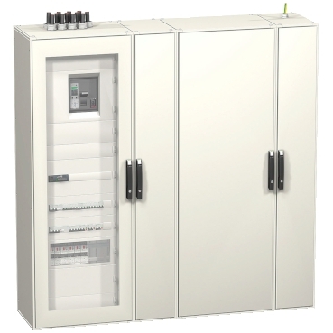Panel building system for weatherproof and heavy-duty switchboards, up to 4000 A supplied
