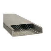 uPVC tray manufactured from rigid uPVC to produce a cost effective, lightweight cable management solution